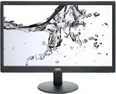 18.5” Monitor AOC e950Sw / 5 ms / Black thumbnav 1
