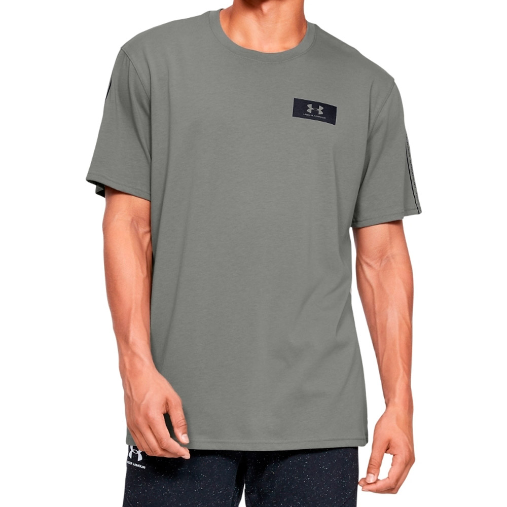 Футболка мужская Under Armour UA ORIGINATORS SHOULDER SS L Серый photo 2