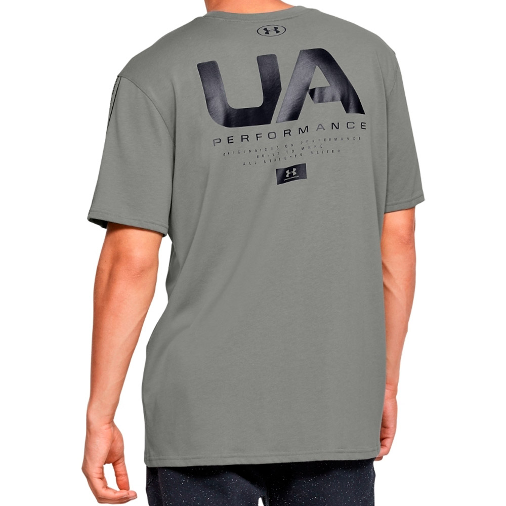 Футболка мужская Under Armour UA ORIGINATORS SHOULDER SS L Серый photo 3