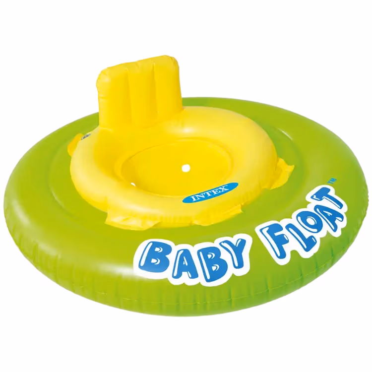Cerc gonflabil cu decupaje pentru picioare INTEX MY BABY FLOAT