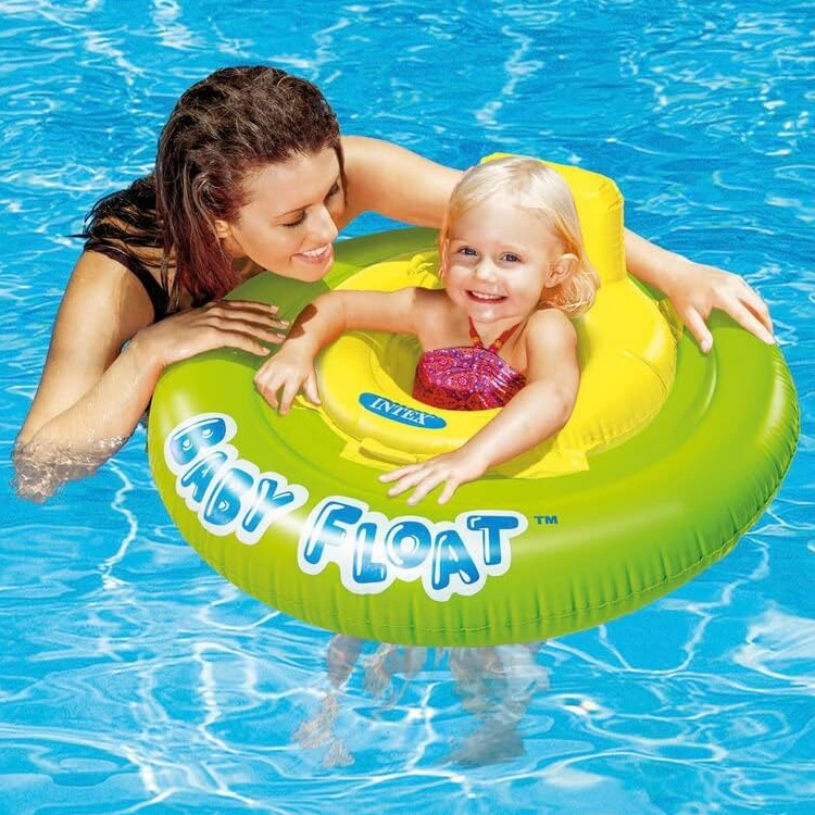 Cerc gonflabil cu decupaje pentru picioare INTEX MY BABY FLOAT photo 3