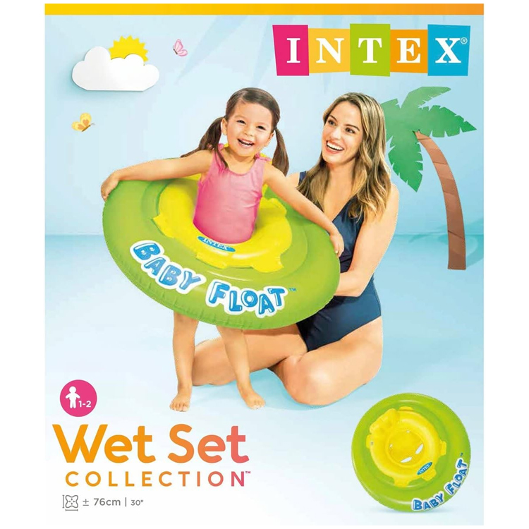 Cerc gonflabil cu decupaje pentru picioare INTEX MY BABY FLOAT photo 5