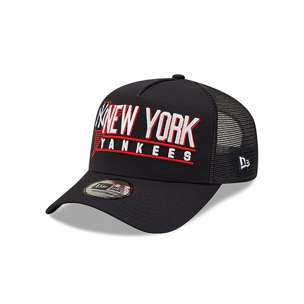 Chipiu New Era Wordmark Graphic Trucker NYY    One size Negru photo 1