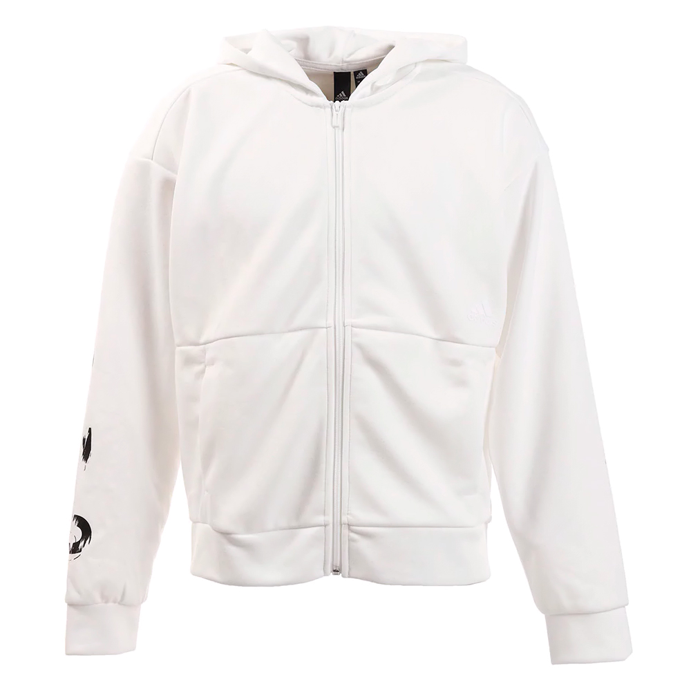 Hanorac pt bărbați Adidas M MH SWT FZHD L Alb photo 1 Hanorac pt bărbați Adidas M MH SWT FZHD L Alb photo 1