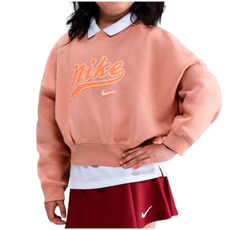 Jacheta Nike G NSW TREND FLC CRP CREW M Roz Femei photo 1 Jacheta Nike G NSW TREND FLC CRP CREW M Roz Femei photo 1