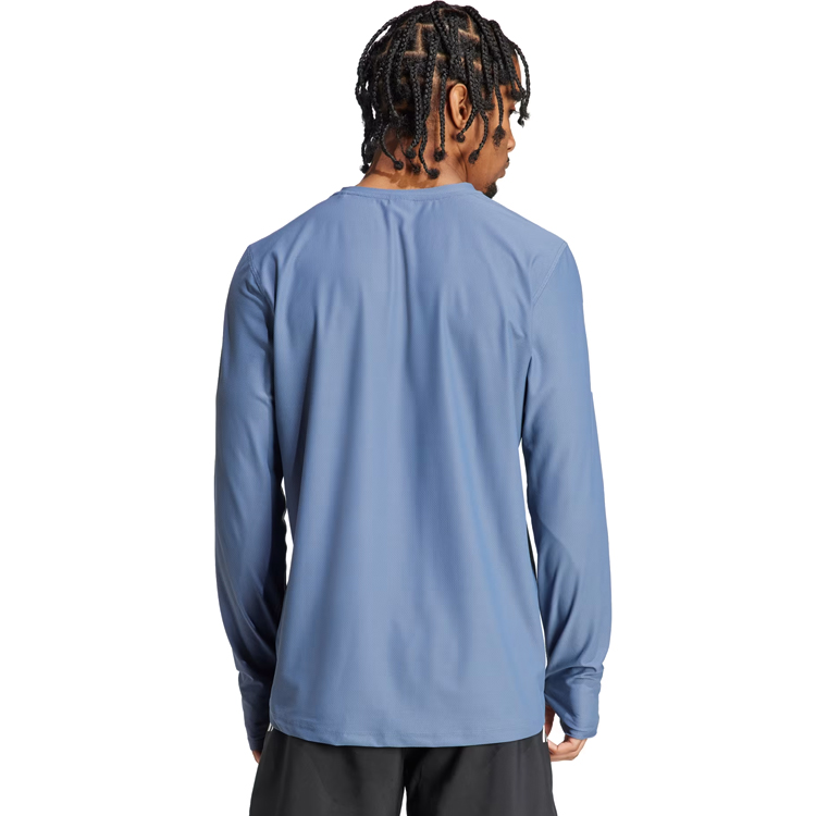 Мужская Толстовка Adidas OTR B LS S Синий photo 2