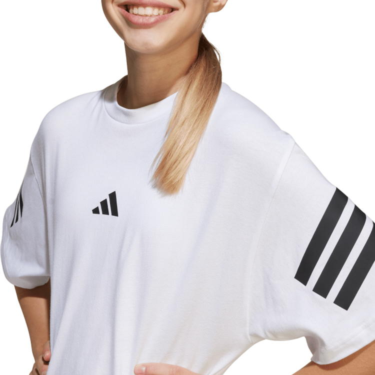 Tricou Adidas J FI 3S T photo 5
