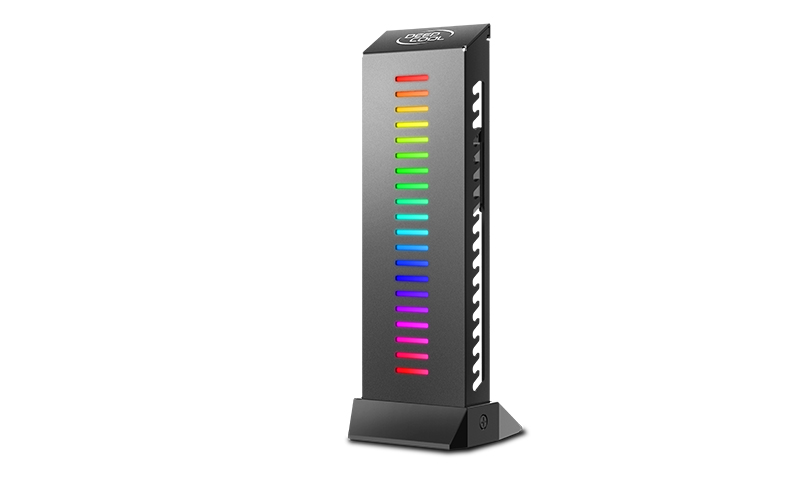 DEEPCOOL "GH-01 LED", Adjustable, colorful and reliable Graphics Card Holder photo 1