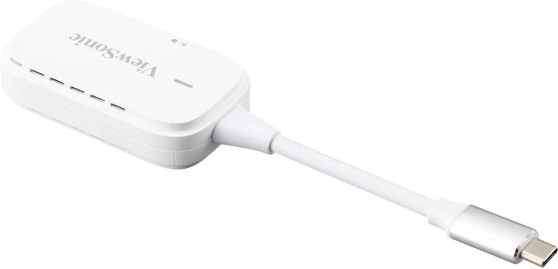 Miracast  Viewsonic WPD-700, Wireless Screen Casting Kit, Plug-and-Play: Direct connection without network setup or software installation, Support up to 8 transmitters via USB-C port, Long-Range Wireless Transmission: From up to 30m away without long HDMI photo 1