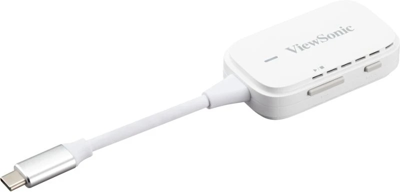 Miracast  Viewsonic WPD-700, Wireless Screen Casting Kit, Plug-and-Play: Direct connection without network setup or software installation, Support up to 8 transmitters via USB-C port, Long-Range Wireless Transmission: From up to 30m away without long HDMI photo 3