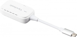 Miracast  Viewsonic WPD-700, Wireless Screen Casting Kit, Plug-and-Play: Direct connection without network setup or software installation, Support up to 8 transmitters via USB-C port, Long-Range Wireless Transmission: From up to 30m away without long HDMI thumbnav 1