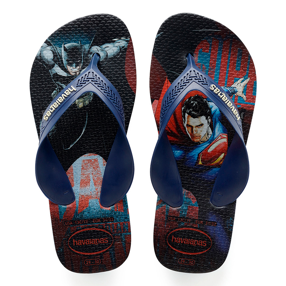 Slapi Havaianas MAX HEROIS / 27/28 cm / Albastru photo 2
