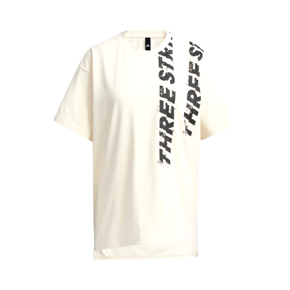 Tricou Adidas W WORD S/S T1 2XS Bej Femei photo 1 Tricou Adidas W WORD S/S T1 2XS Bej Femei photo 1