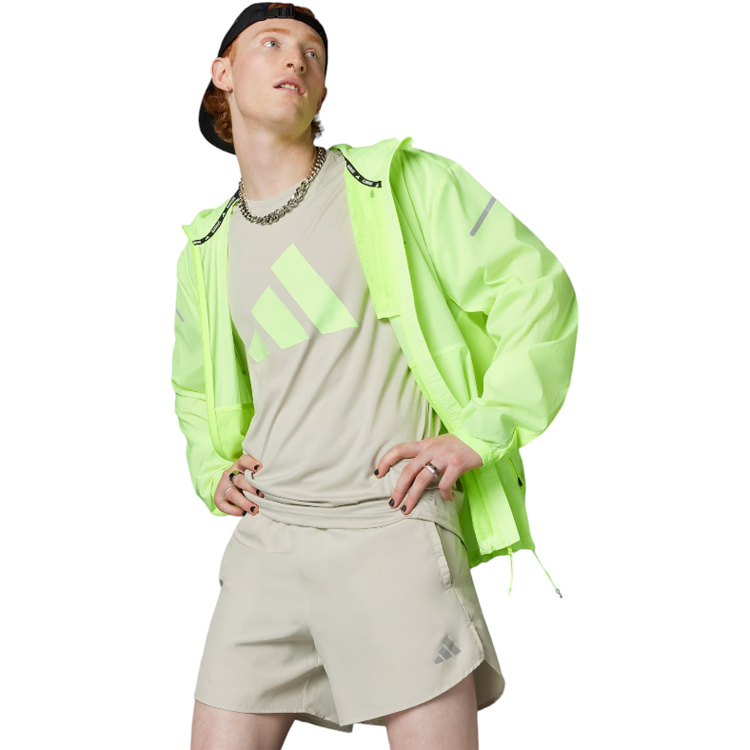 Шорты мужские Adidas RUN IT SHORT XS Бежевый photo 2