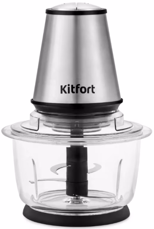 Измельчитель Kitfort KT-1389, 1200 мл, 2 скоростей, Серый