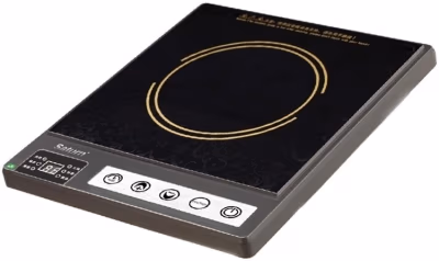 Plita de masa cu inductie Saturn STEC0189, 1 arzatoare, 1800 W, Negru