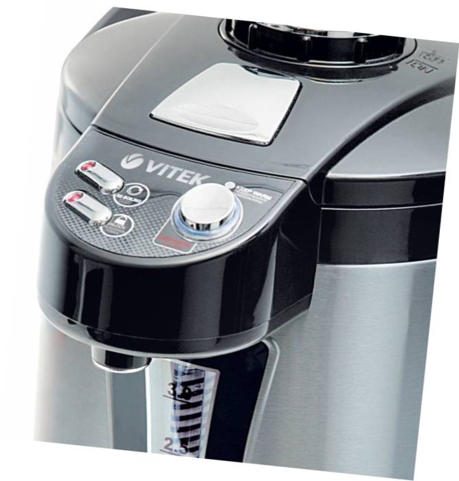 Thermopot Vitek VT-1189 BK, 3.8 l, 750 W, Gri photo 5