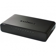 EDIMAX ES-3308P, 8-port Desktop Switch, 8 10/100M RJ45 ports, Plastic case Compact and Sleek Desktop Design: Ideal for SOHO environments thumbnav 1
