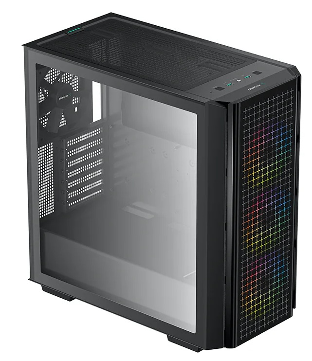 Корпус DEEPCOOL CG540 / w/oPSU / Side-Window / 4x120mm / ATX / Black photo 2