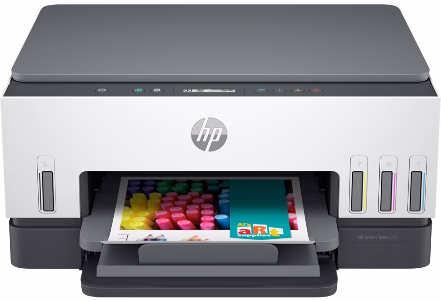 МФУ струйный HP Smart Tank 670