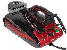 Generator de aburi Bosch TDS373118P, 3100 W, 1400 ml, Negru-rosu thumbnav