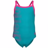Costum pentru inot Arena LOGO KIDS GIRL ONE PIECE