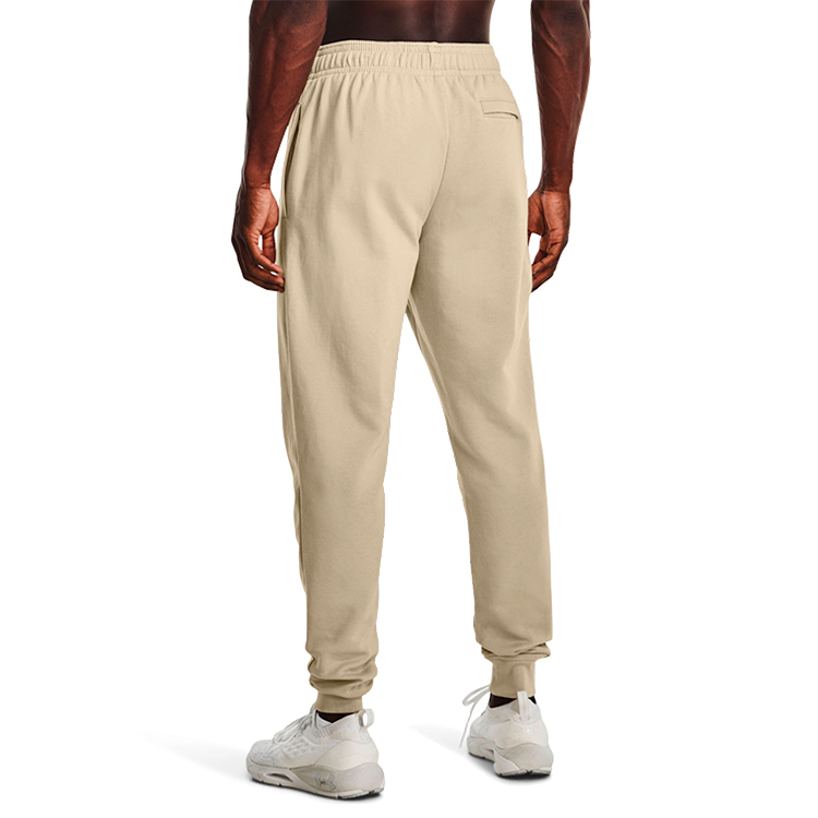 Брюки Under Armour UA Rival Fleece Joggers S Бежевый Мужской photo 4