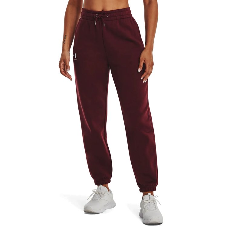 Брюки Under Armour Essential Fleece Joggers M Бордовый Женский photo 2