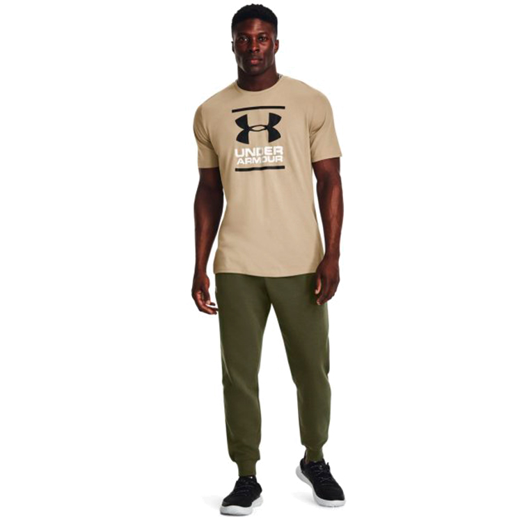 Брюки Under Armour UA Rival Fleece Joggers L Хаки Мужской photo 3