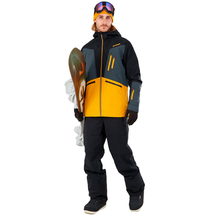 Брюки Fundango Benton 3L Bib Pants S Черный Мужской photo 3