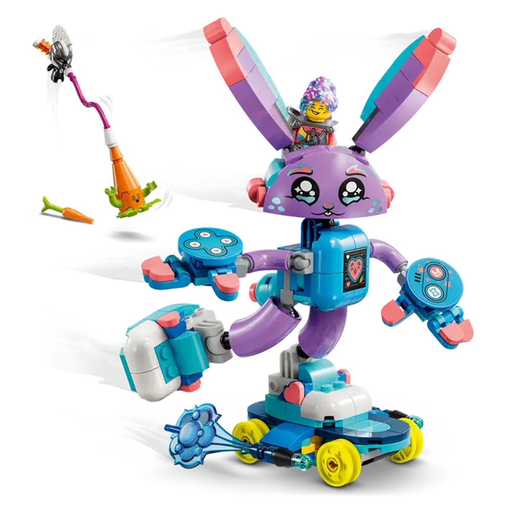 Constructor Lego DREAMZzz Izzie and Bunchurro the Gaming Bunny 71490 de la 7+ ani photo 4