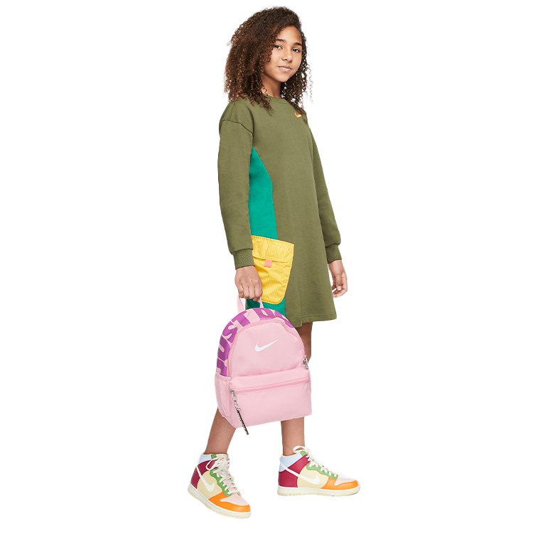 Rucsac Nike Y NK BRSLA JDI MINI BKPK DR6091-690 Roz photo 4