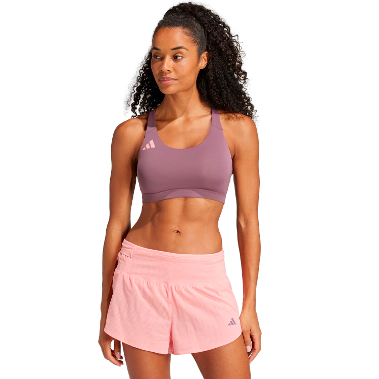 Bra sportive Adidas ADIZERO E MS / Femei / XS / Liliac photo 2
