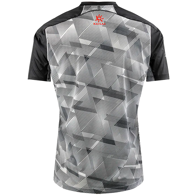 Tricou bărbătesc Kailas Windbreak Trail Running Functional T-shirt L Negru-alb photo 3