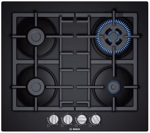 Встраиваемая  газовая панель Bosch PNH6B6B90