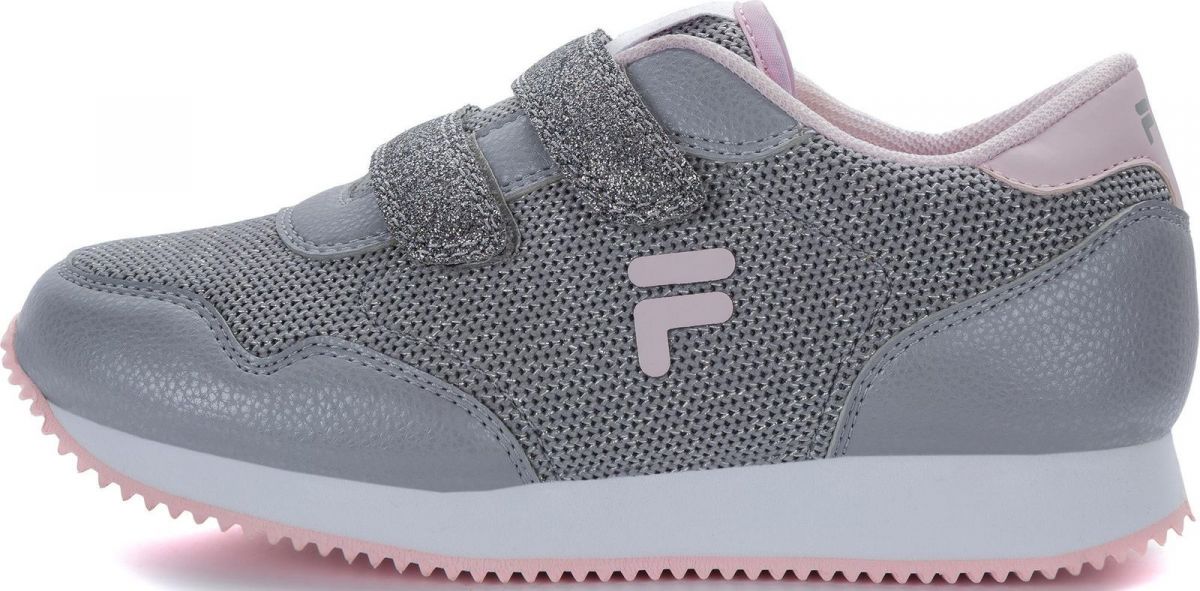 Кроссовки Fila RETRO V / 33 см / Серый/Розовый photo 1 Кроссовки Fila RETRO V / 33 см / Серый/Розовый photo 1