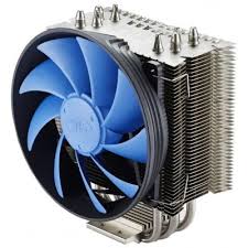 DEEPCOOL Cooler "GAMMAXX S40", Socket LGA1700/1200/1151/1150/1155 & AMD AM5/AM4, 1x PWM 120х120х25mm fan, 900~1600rpm, 17.8~26.1dBA, 54.25CFM, 4 pin, PWM, Hydro Bearing, Double Air Channel, De-vibration design, 4x 6mm heatpipes direct contact photo 1