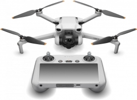 (949929) DJI Mini 3 Fly More Combo - Portable Drone, DJI RC-N1, 12MP photo, 4K 30fps/FHD 60fps camera with gimbal, max. 4000m height / 57.6kmph speed, max. flight time 38min, Battery 2453 mAh, 248g (3 batteries, 3 pairs propellers, charging hub, bag) thumbnav 1