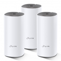 TP-LINK Deco E4 (3-pack)  AC1200 Mesh Wi-Fi System, 2 LAN Port, 867Mbps on 5GHz + 300Mbps on 2.4GHz, 802.11ac/b/g/n, Wi-Fi Dead-Zone Killer, Seamless Roaming with One Wi-Fi Name, Antivirus, Parental Controls thumbnav 1
