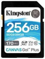 Card de memorie SD 256GB Kingston Canvas Go! Plus, 170Mbps thumbnav 1