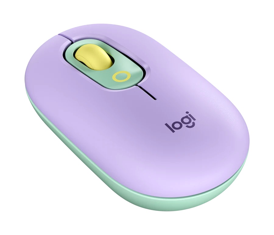 Logitech POP Mouse Wireless Mouse with Customizable Emoji, Multi-device, SilentTouch, SmartWheel, 2 Programmable buttons, Daydream/Mint photo 2