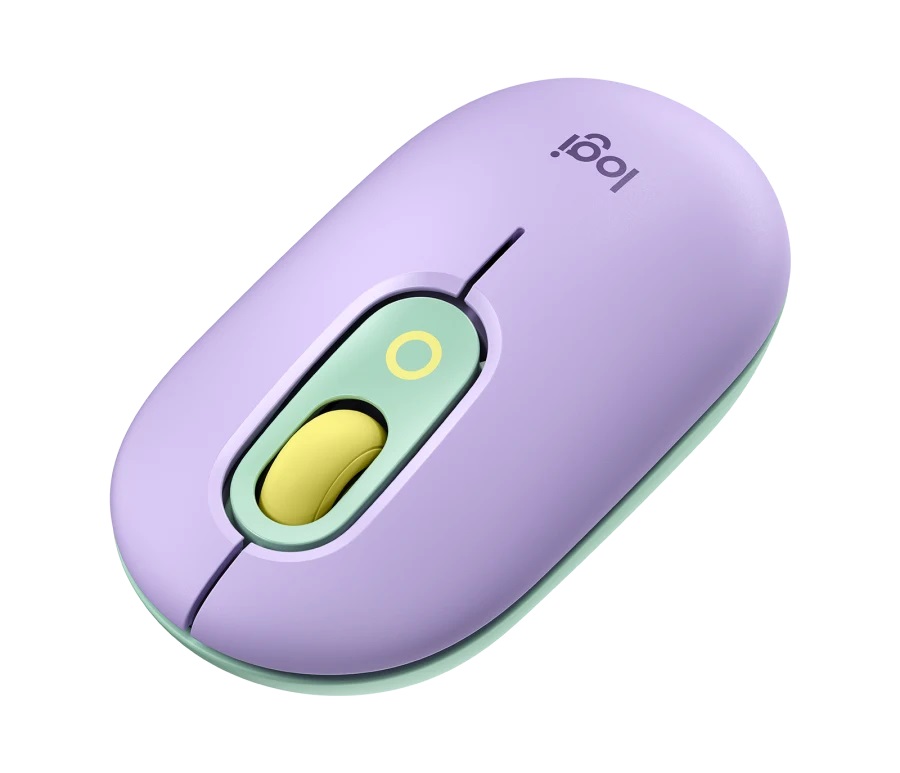 Logitech POP Mouse Wireless Mouse with Customizable Emoji, Multi-device, SilentTouch, SmartWheel, 2 Programmable buttons, Daydream/Mint photo 3