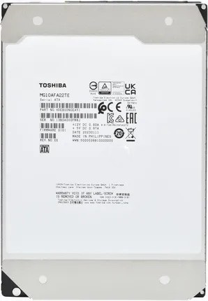 3.5" HDD Toshiba Enterprise Capacity (MG08ACA16TE)/ 16.0TB/ 7200rpm/ 512MB/ SATAIII photo 1