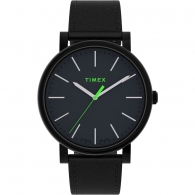 Originals Oversized 42mm Leather Strap Watch TW2U05700 thumbnav 1