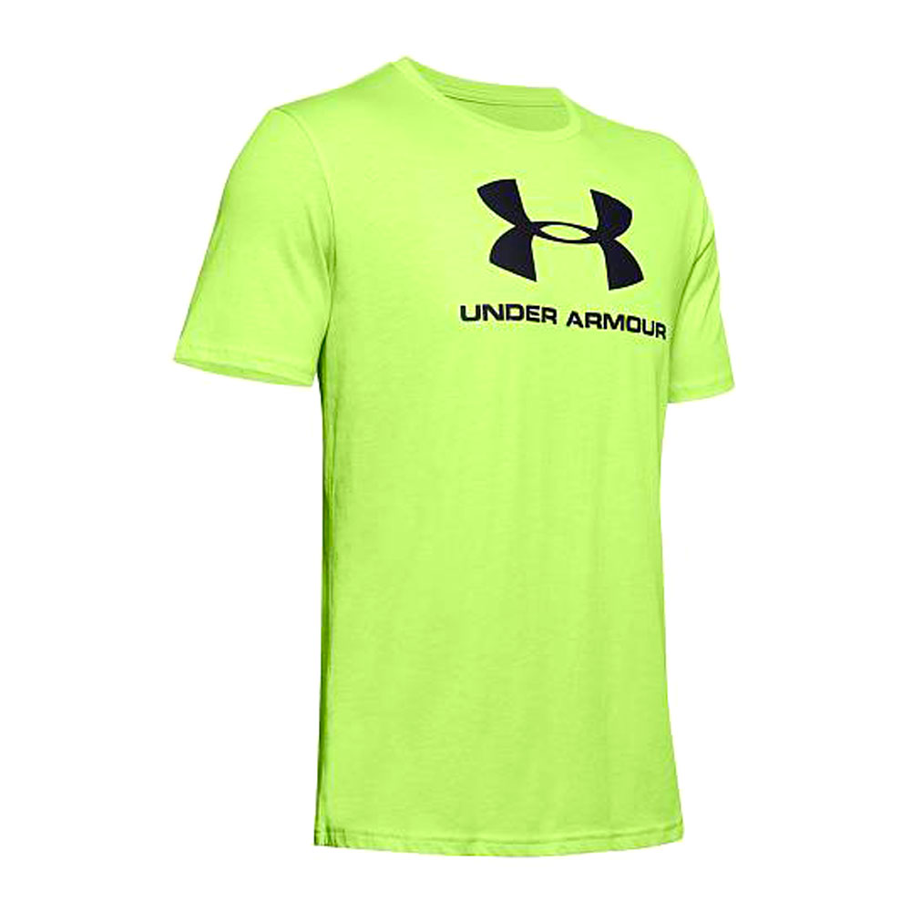 Tricou bărbătesc Under Armour UA SPORTSTYLE LOGO SS L Verde photo 1