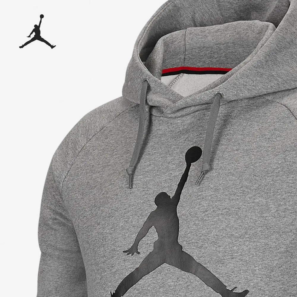 Hanorac pt bărbați Nike NFS M J JUMPMAN LOGO FLC PO XS Gri photo 3