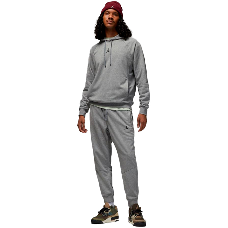 Hanorac pt bărbați Nike M J DF SPRT CSVR FLC PO 2XL Gri photo 3