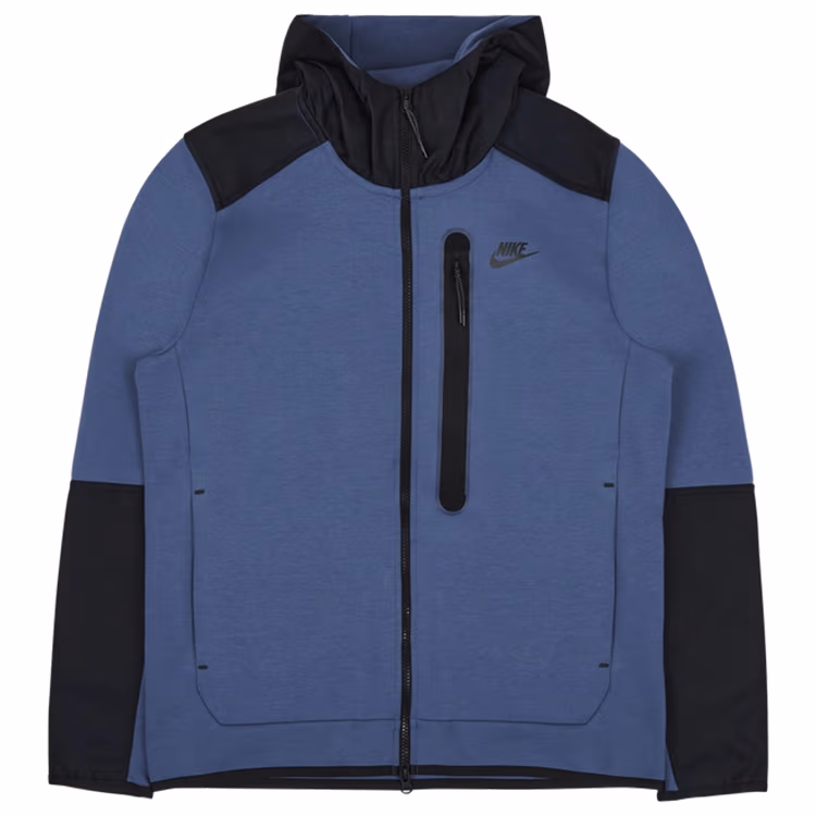 Hanorac Nike M NK TCH FLC OVERLAY FZ