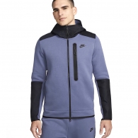 Hanorac Nike M NK TCH FLC OVERLAY FZ thumbnav 2