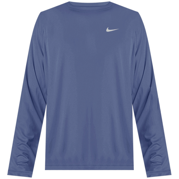 Мужская Толстовка Nike M NK DF UV MILER TOP LS S Синий photo 5